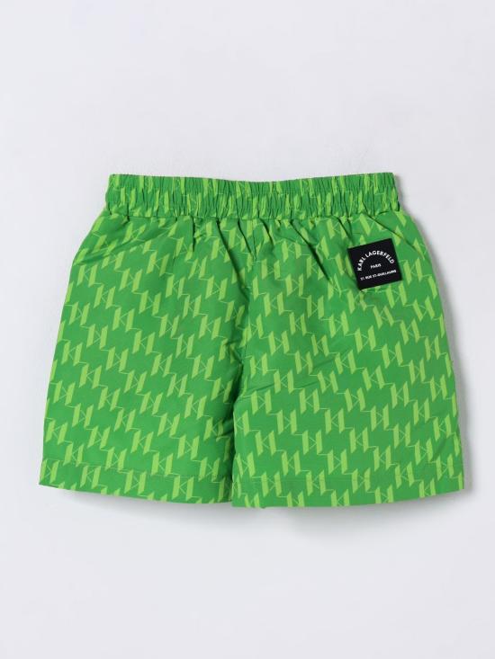 25FW [키즈] 칼라거펠트 스윔팬츠 Z30410 60L Green - KARL LAGERFELD