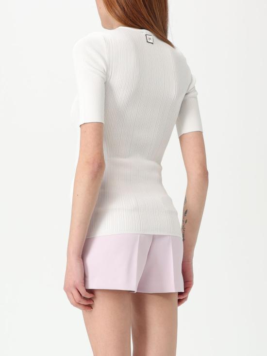 25FW 엘리자베타프랜치 스웨터 MK57B 360 White - ELISABETTA FRANCHI