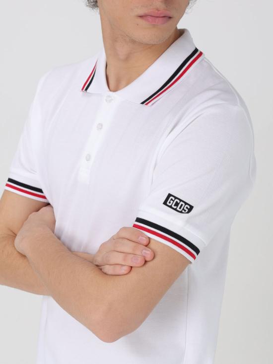 25SS 지씨디에스 폴로 티셔츠 B1EM2505HW0 10 White - GCDS