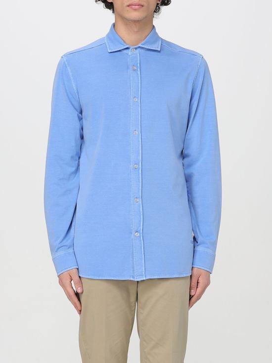 25SS 페이 긴팔 셔츠 NRMA350145TUY1 U601 Blue