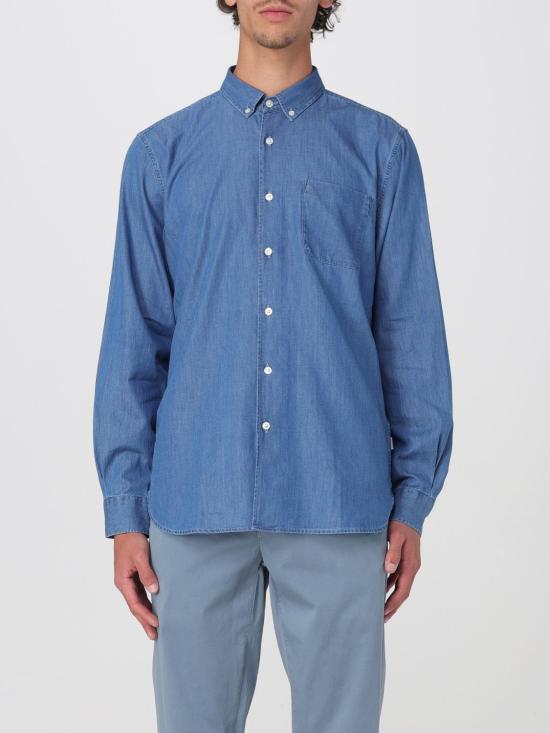 25SS 페이 데님 셔츠 NRMA350145TUY1 U811 Blue 1