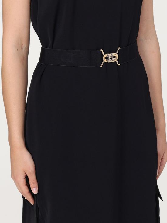 25SS 리우조 롱 원피스 TA5139TS923 22222 Black - LIU JO