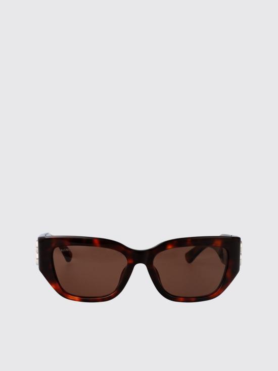 26SS 발렌시아가 선글라스 BB0361SK 002 Brown - BALENCIAGA