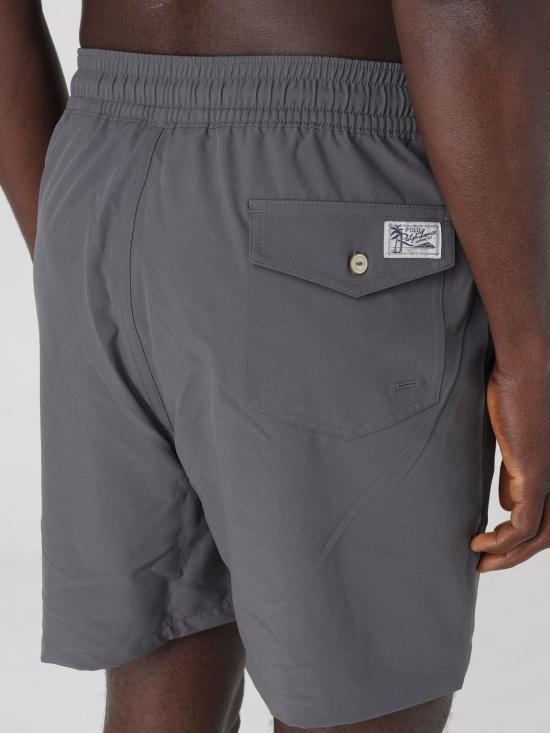 25FW 폴로 랄프로렌 포니 자수 스윔 쇼츠 710957782 015 Grey - POLO RALPH LAUREN