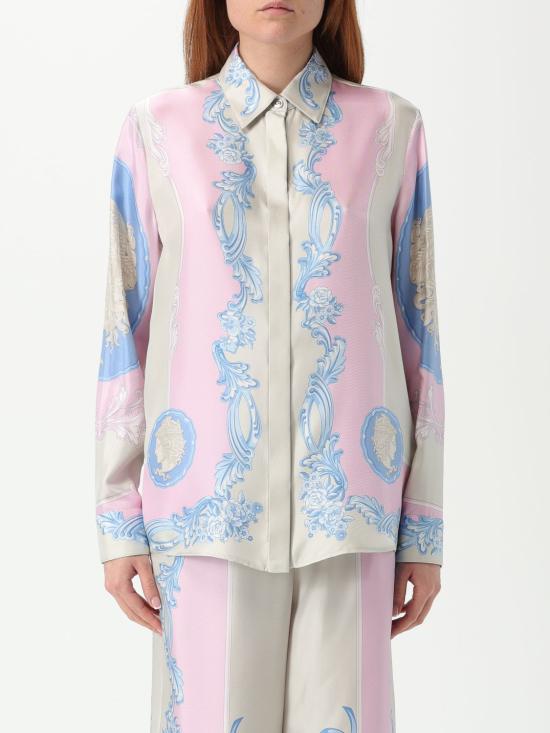 25SS 베르사체 셔츠 10013601A14437 5PD60 Pink