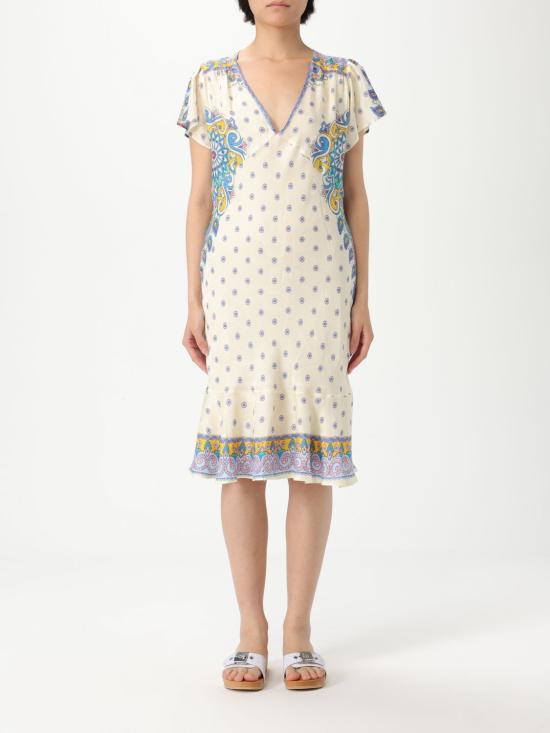 25SS 에트로 미디 원피스 WRHA0299AV618 X0800 Beige