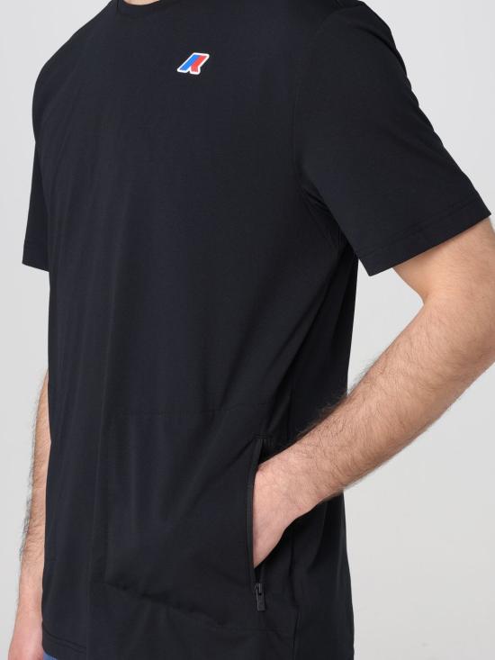 25FW 까웨 반팔 티셔츠 K1141LW USY Black - K-WAY