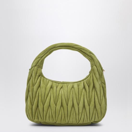 25SS 미우미우 토트백 5BC125OOYAB7O Green - MIU MIU