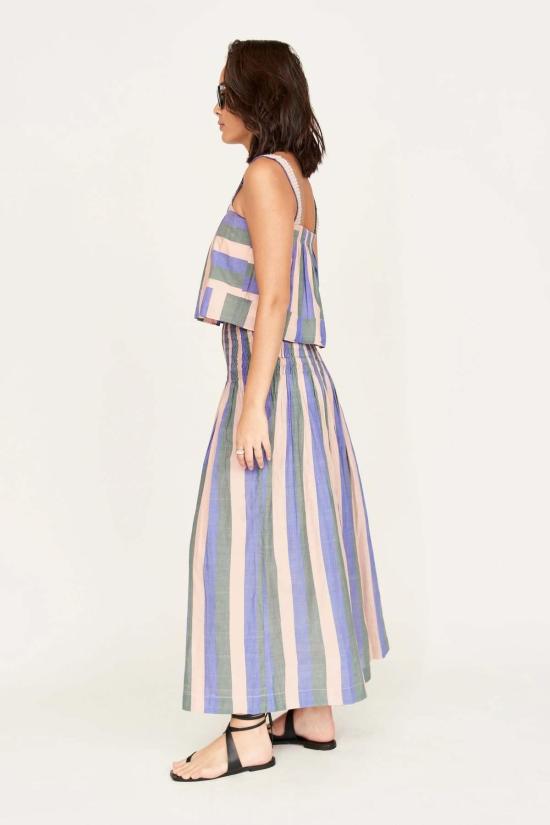  Mirth 롱 스커트 미스 사바나 스모크 스커트 - OTHER BRANDS