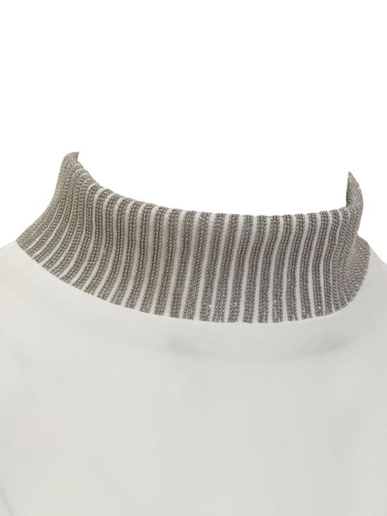 24FW 브루넬로 쿠치넬리 터틀넥 MB993HR214 C600 WHITE - BRUNELLO CUCINELLI