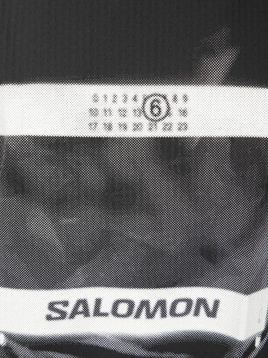 25SS MM6 X 살로몬 민소매 티셔츠 S52NL0071M20101 900 DEEP BLACK - MM6 X SALOMON