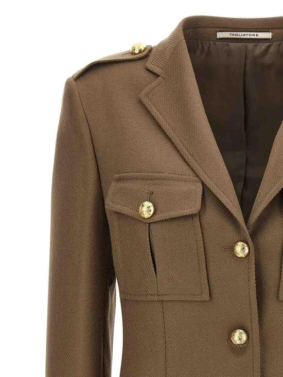  딸리아토레 자켓 JGIAMILA160032F1425 Brown - TAGLIATORE