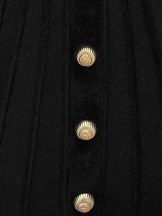  발망 의류 DF0R7086KH640PA Black - BALMAIN