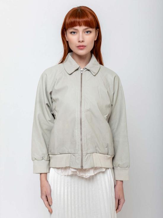  Hazel Brown 봄버 자켓 헤이즐 브라운 리틀 레더 봄버 - OTHER BRANDS