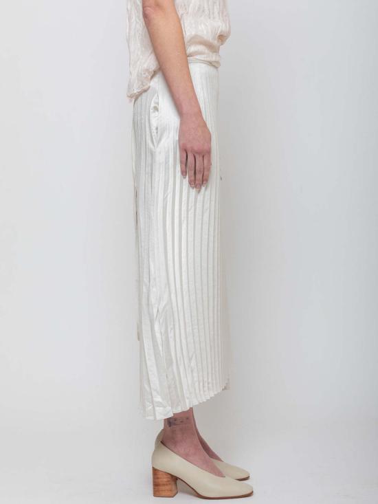  Hazel Brown 롱 스커트 헤이즐 브라운 플리츠 랩 스커트 - OTHER BRANDS