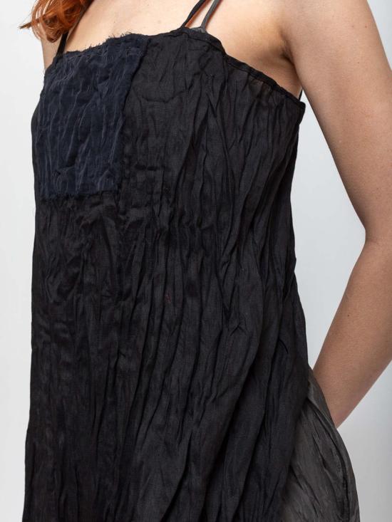  Hazel Brown 숏 원피스 헤이즐 브라운 슬립 드레스 (거즈 앞치마 포함) 블랙 - OTHER BRANDS