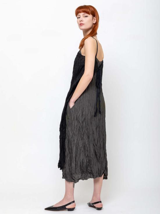  Hazel Brown 숏 원피스 헤이즐 브라운 슬립 드레스 (거즈 앞치마 포함) 블랙 - OTHER BRANDS