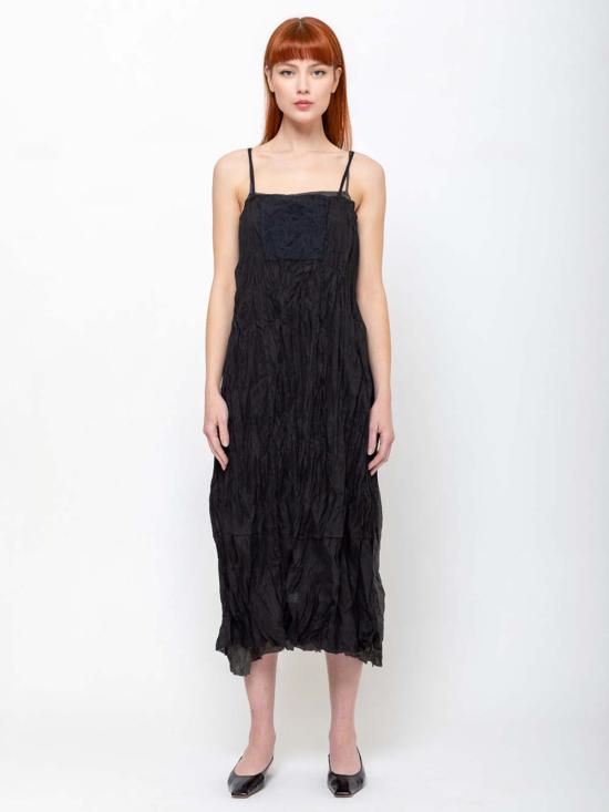  Hazel Brown 숏 원피스 헤이즐 브라운 슬립 드레스 (거즈 앞치마 포함) 블랙 - OTHER BRANDS