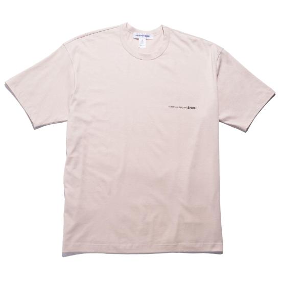 25SS 꼼데가르송 반팔 티셔츠 FO T023 4 Beige