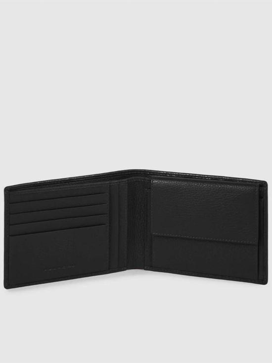  피콰드로 지갑 PU257MOSRN Black - PIQUADRO