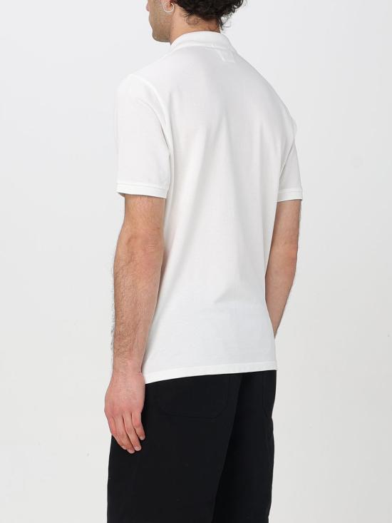 25FW 씨피 컴퍼니 폴로 티셔츠 18CMPL180A110300R 103 White - C.P. COMPANY