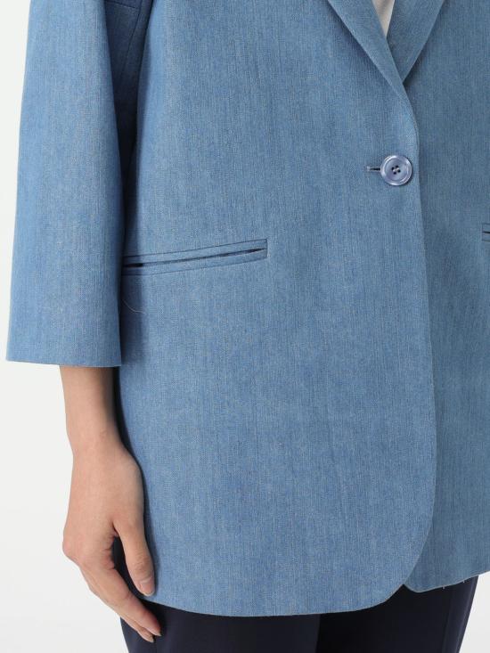 25SS 딸리아토레 코트 BRUNA750026 I1234 Blue - TAGLIATORE