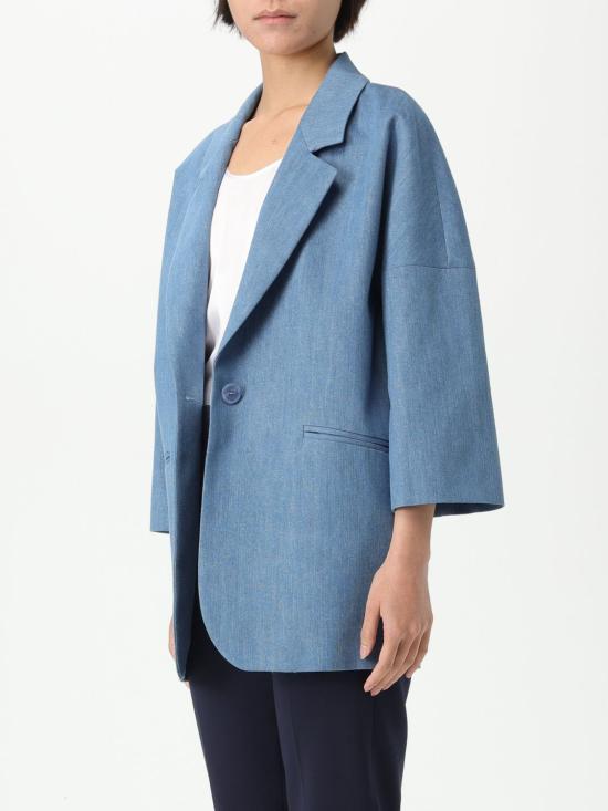 25SS 딸리아토레 코트 BRUNA750026 I1234 Blue - TAGLIATORE