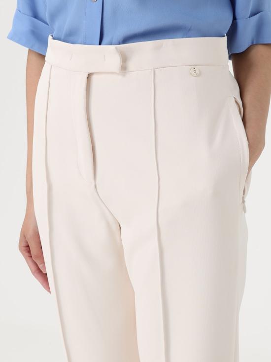 25SS 리우조 스트레이트 팬츠 CA5076T2527 X0659 Ivory - LIU JO