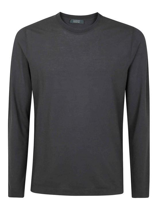 26SS 자노네 긴팔 티셔츠 815204ZG380Z0049 Green