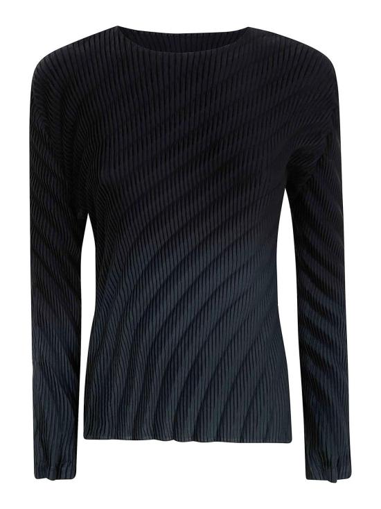 24FW 플리츠플리즈 블라우스 IM48FJ16895 Multicolour