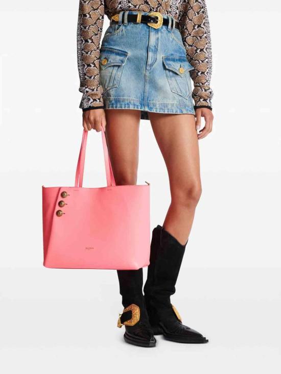 24FW 발망 크로스백 CN1FE836LGSR437 Pink - BALMAIN