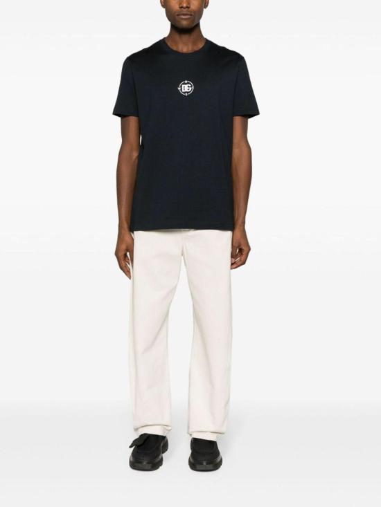  돌체앤가바나 반팔 티셔츠 G8RN8TG7M2XB0665 Blue - DOLCE & GABBANA