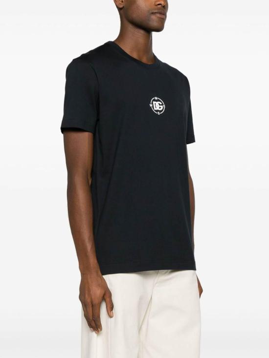  돌체앤가바나 반팔 티셔츠 G8RN8TG7M2XB0665 Blue - DOLCE & GABBANA