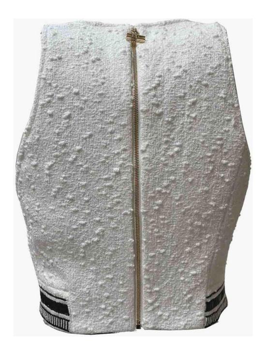  엘리자베타프랜치 민소매 티셔츠 TO01832E2360 WHITE - ELISABETTA FRANCHI