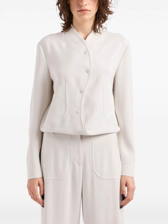 24FW 조르지오 아르마니 수트 자켓 4SHOC0BBT002MU82U Grey - GIORGIO ARMANI