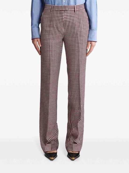  에트로 스트레이트 팬츠 WREA000199TJD62S9800 Dark Red - ETRO