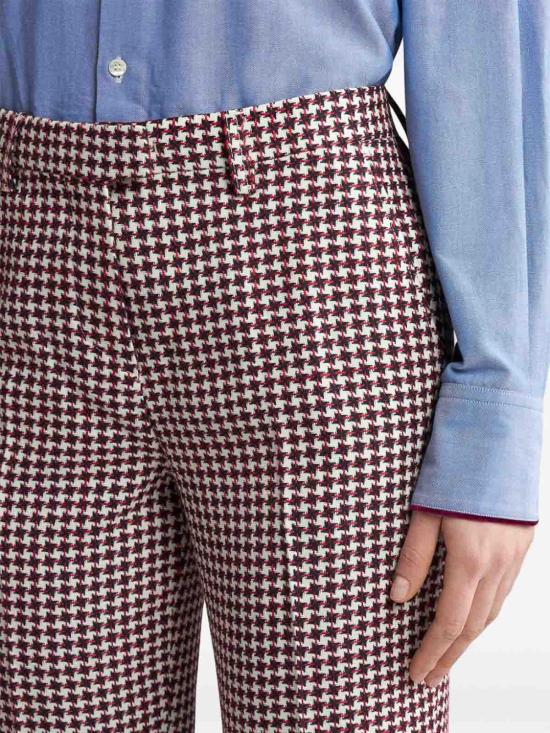  에트로 스트레이트 팬츠 WREA000199TJD62S9800 Dark Red - ETRO