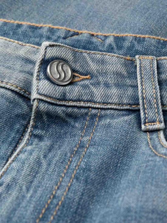  스텔라 맥카트니 스트레이트 팬츠 6D01933SPH374704 Blue - STELLA MCCARTNEY