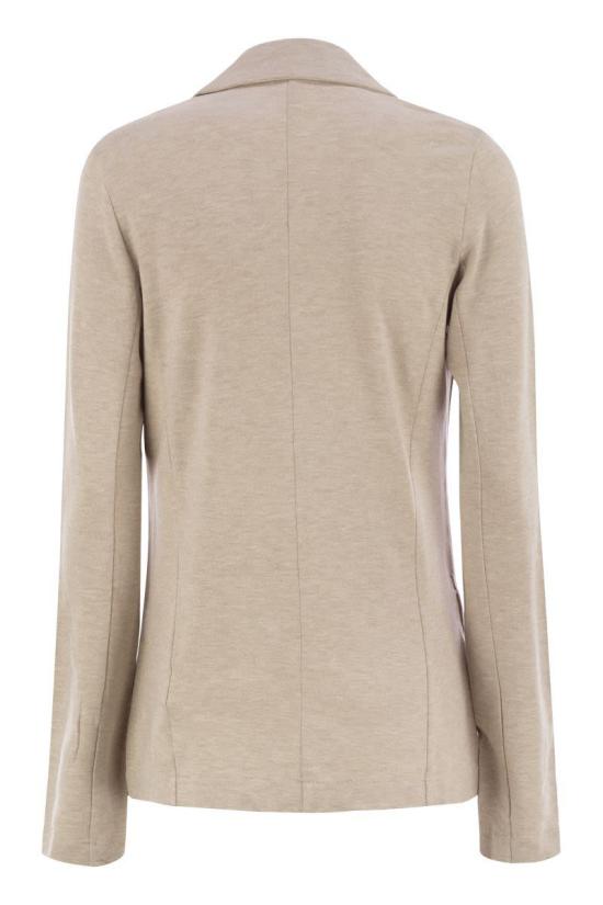 25SS 마제스틱필라쳐 자켓 E25M003FVE046 386 Beige - MAJESTIC FILATURES