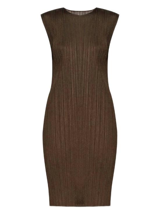 25SS 플리츠플리즈 미디 원피스 PP56JH40944 MULTICOLOR