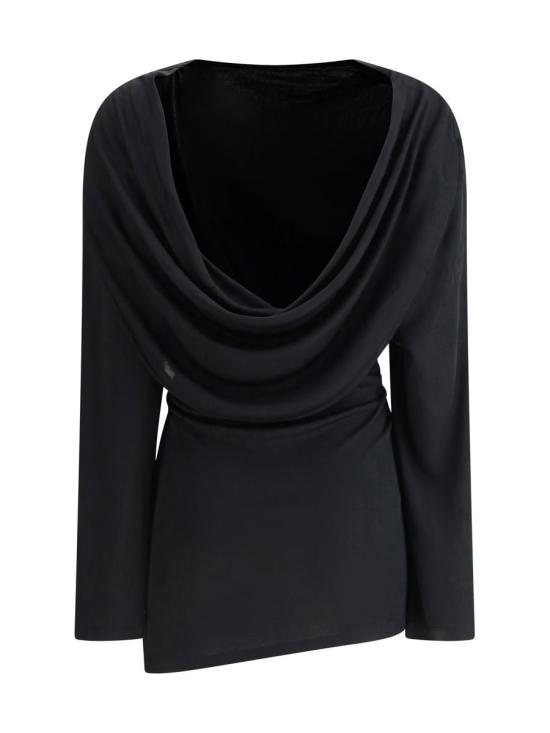 25SS 자크뮈스 미디 원피스 251DR2401026 990 Black - JACQUEMUS