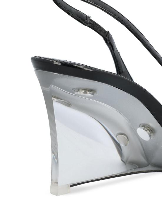 25SS 생로랑 플랫 슈즈 831087AADAA1000 P25 Black - SAINT LAURENT