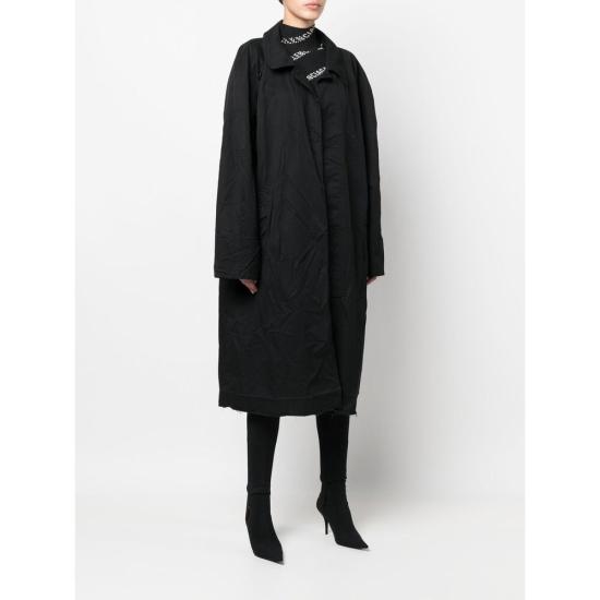 25SS 발렌시아가 트렌치 코트 698285 TKP060100 BLACK - BALENCIAGA