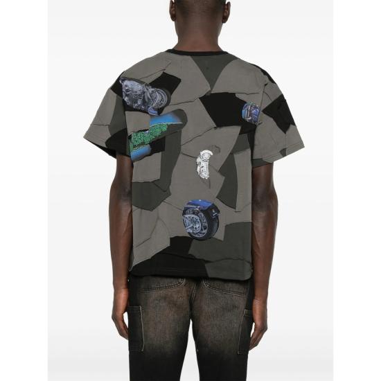 25SS 후 디싸이즈 워 반팔 티셔츠 MOTO BORO COAL GREY BLACK - WHO DECIDES WAR