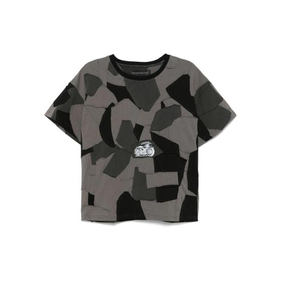 25SS 후 디싸이즈 워 반팔 티셔츠 MOTO BORO COAL GREY BLACK