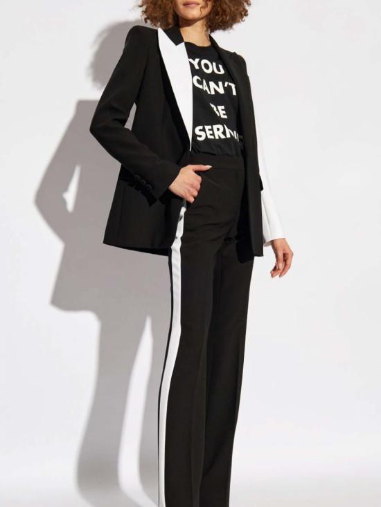 24FW 모스키노 반팔 티셔츠 A070855411555555C Black - MOSCHINO