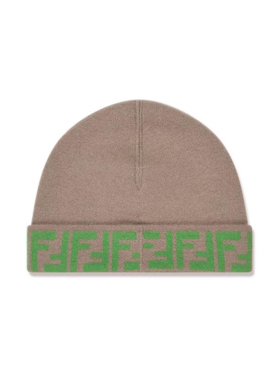  [키즈] 펜디 모자 JUP063 AO29F1M0F Tortora verde - FENDI