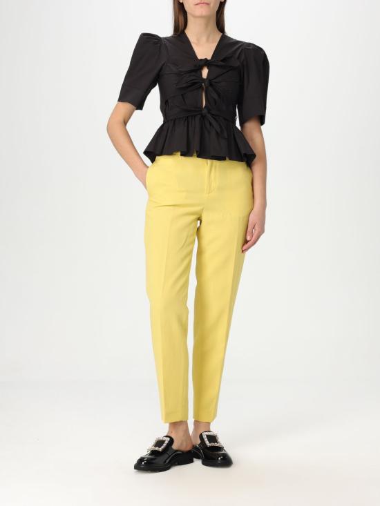 25SS 가니 블라우스 W0378099 BLACK DOM - GANNI