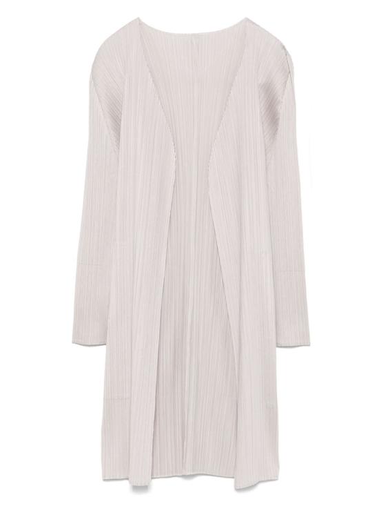 25SS 플리츠플리즈 가디건 PP56JA406 42 Grey