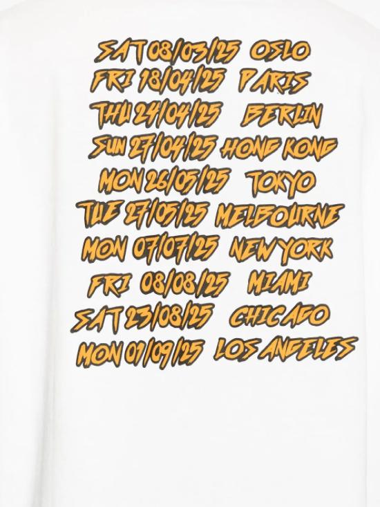 25SS 베르사체 반팔 티셔츠 78GAHC03CJ01C 003 BIANCO DOM - VERSACE